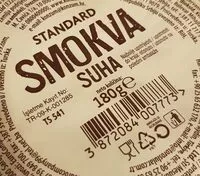 Mängden socker i Smokva suha