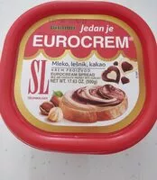 Mängden socker i Eurocrem