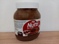 Mängden socker i Nutti per tutti