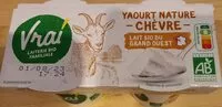 Mängden socker i yaourt chèvre nature