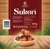 Mängden socker i Hurma Datula 500g
