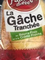 Mängden socker i Gâche tranchée au beurre frais et a la creme fraîche