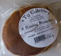 Mängden socker i 6 Kouing Bigouden