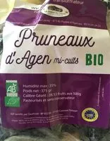Mängden socker i Pruneaux d'Agen mi-cuits Bio