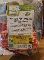 Mängden socker i Crackers petit épeautre betterave épicée