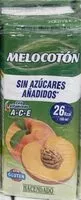 Mängden socker i Zumo melocoton