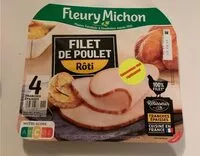 Mängden socker i Filet de poulet