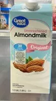 Mängden socker i Almond milk