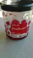 Mängden socker i Gelée de framboises