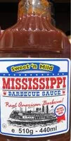 Mängden socker i Mississippi barbecue sauce