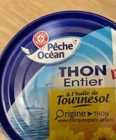 Mängden socker i Thon entier à l’huile de tournesol