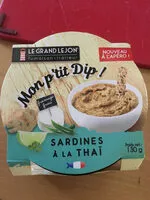 Mängden socker i Mon p’tit dip - sardines a la Thai