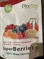 Mängden socker i SuperBerries
