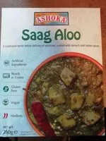 Mängden socker i Saag Aloo