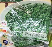 Mängden socker i Epinards haches a la creme