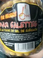 Mängden socker i Maxi Galettes pur beurre