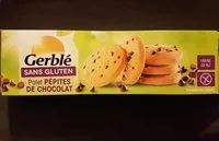 Mängden socker i Palet Pépites de chocolat sans GLUTEN