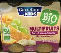 Mängden socker i Multifruits kids bio