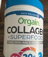 Mängden socker i Collagen/super food. Protein