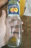 Mängden socker i Peach with pulp and fibre