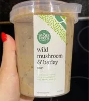 Mängden socker i Wild mushroom & barley soup