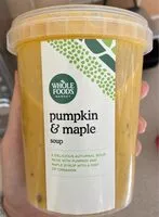 Mängden socker i Pumpkin and maple soup