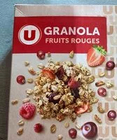 Mängden socker i Granola fruits rouges
