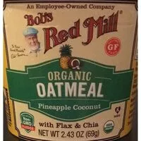 Mängden socker i Oatmeal, Pineapple Coconut