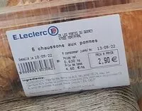 Mängden socker i 6 Chaussons aux pommes