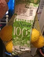 Mängden socker i Citrons Filet De 1kg Non Traités Après Récolte