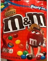 Mängden socker i M&M’s peanut butter