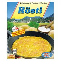 Mängden socker i Rosti Shredded potatoes