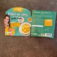 Mängden socker i Poulet au curry et son riz