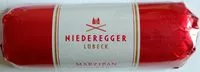 Mängden socker i Niederegger Marzipan Schwarzbrot 125G