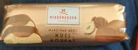Mängden socker i Marzipan Brot Nuss Nougat