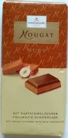 Mängden socker i Nougat mit Vollmilch-Schokolade