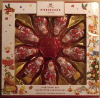 Mängden socker i Niederegger Marzipan mit Zartbitter-Schokolade