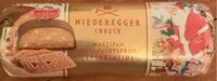 Mängden socker i Niederegger Weihnachtsbrot Spekulatius