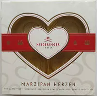 Mängden socker i Marzipan Herzen