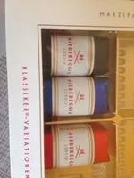 Mängden socker i Niederegger Marzipan Klassiker Variationen 300G