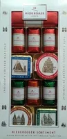 Mängden socker i Niederegger Sortiment