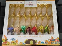 Mängden socker i Marzipan-Eier-Variationen