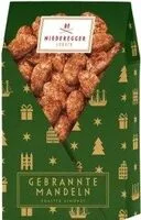 Mängden socker i Gebrannte Mandeln