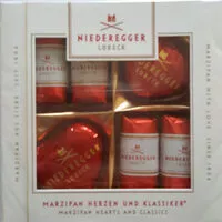 Mängden socker i Marzipan Herzen und Klassiker