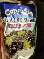 Mängden socker i Capri-Sun Blackcurrant & Apple