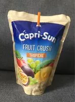Mängden socker i Fruit crush tropical sans sucres ajoutées