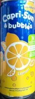 Mängden socker i Cabri-sun bubbles
