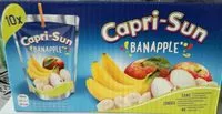 Mängden socker i Capri-sun Banane Pomme Pouch 20CL 10-pack