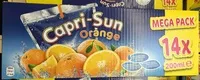 Mängden socker i Orange (Mega Pack)