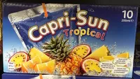 Mängden socker i Capri-Sun Tropical